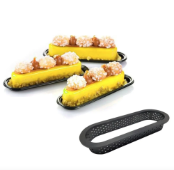 Изображение Форма перфорированная (овальная) ТЕРМОПЛАСТИК 14,4*5,3*2 см